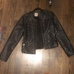Leather jacket